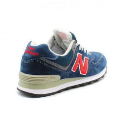 New Balance Мужские 574 Navy-Red