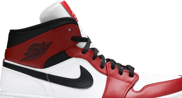 Унисекс кроссовки Nike Air Jordan 1 Mid 'Chicago'