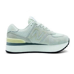 New Balance 574 Suede White