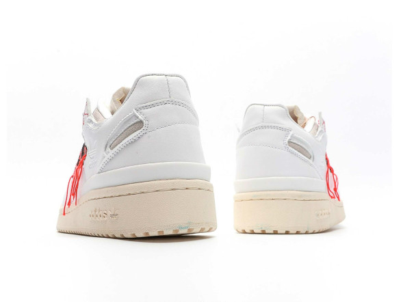 Унисекс кроссовки Adidas Forum Low Cloud White
