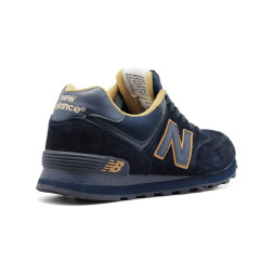 New Balance Мужские 574 Navy-yellow