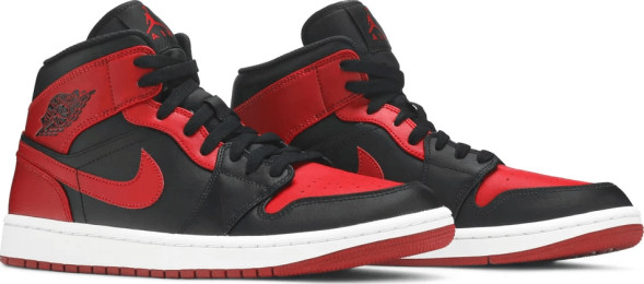 Унисекс кроссовки Nike Air Jordan 1 Mid 'Banned'