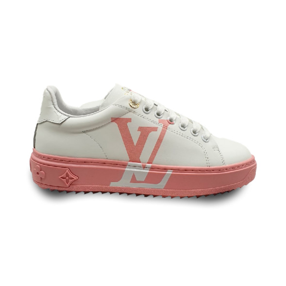 Женские кроссовки Louis Vuitton Charlie низкие розовые