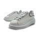 Женские кроссовки Alexander Mcqueen White Reflective