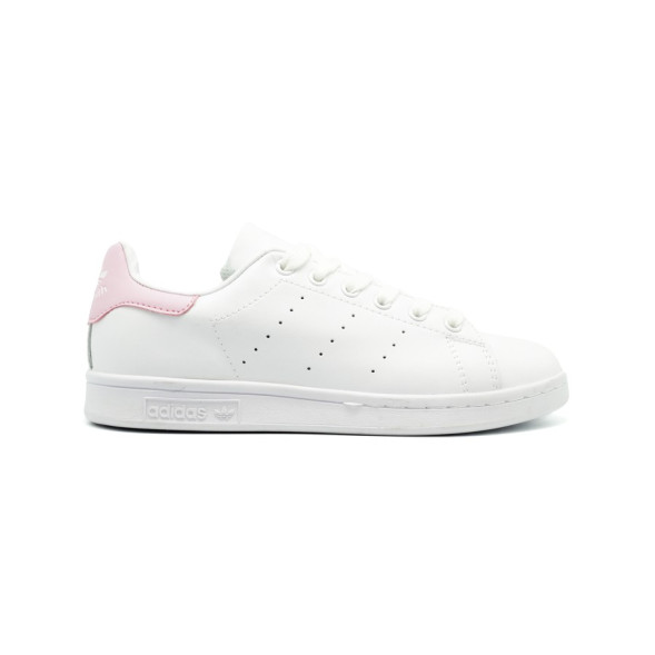 Женские кроссовки Adidas Stan Smith White-Pink