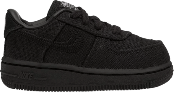 Женские кроссовки Nike Stussy x Air Force 1 Low TD 'Black'