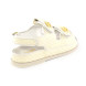 Женские босоножки Chanel Sandals Jeans White