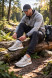 Мужские кроссовки Brunello Cucinelli Textile Run Grey