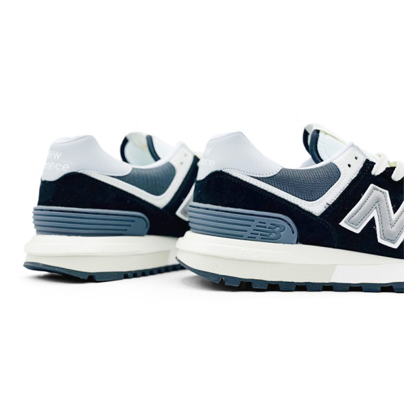 Унисекс кроссовки New Balance 574 Suede/Textile Black