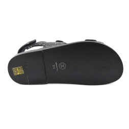 Chanel Sandals Jeans Black