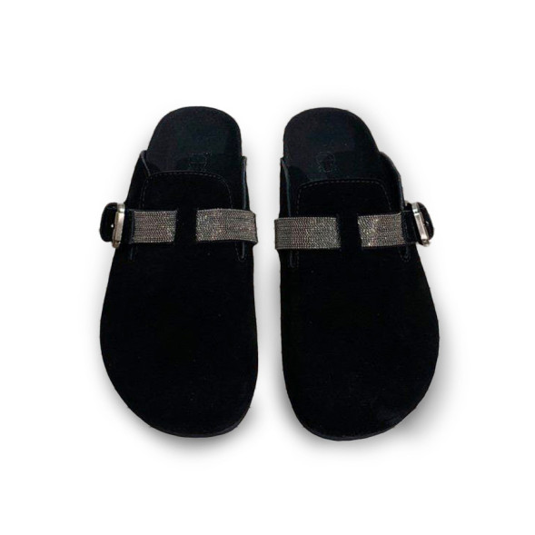 Женские сабо Brunello Cucinelli Sabo Black