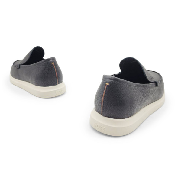 Мужские лоферы Hugo Boss Loafers Leather Black