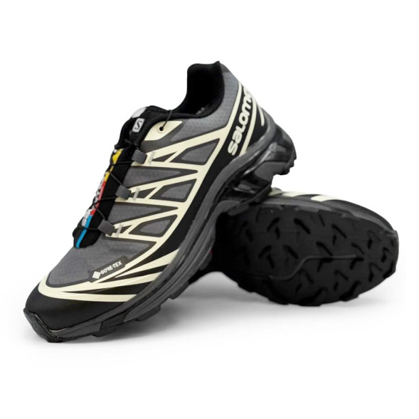 Мужские кроссовки Salomon XT-6 Gore-Tex Grey/Black