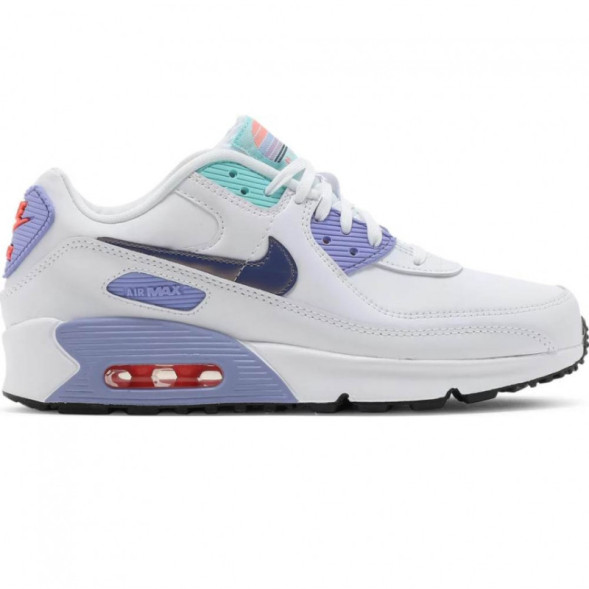 Унисекс кроссовки Nike Air Max 90 SE 2 GS White Dark Purple Dust