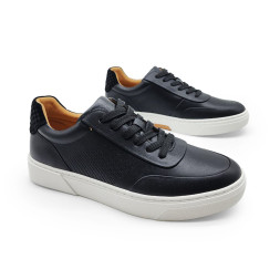 Hugo Boss Lace Slip-On Sneaker Black