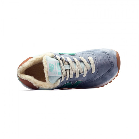 Женские зимние кроссовки New Balance 574 Cruisin Blue