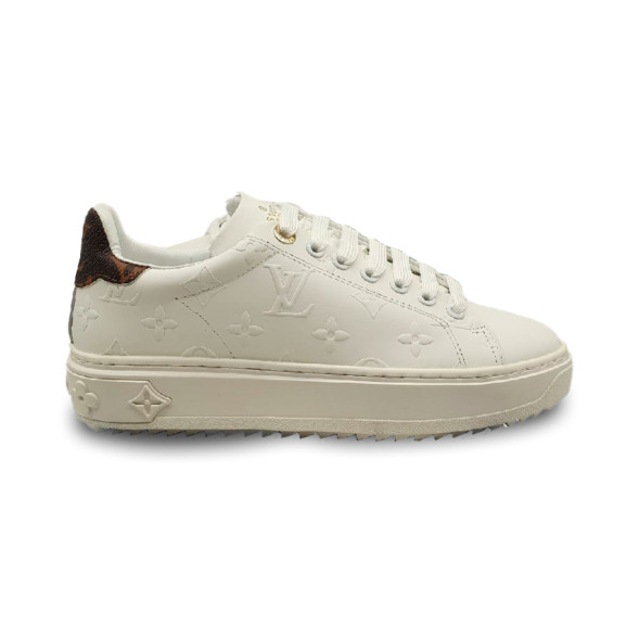 Женские кроссовки Louis Vuitton Time Out White