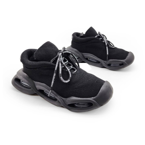 Унисекс кроссовки Dolce &amp; Gabbana Textile Lacing Black
