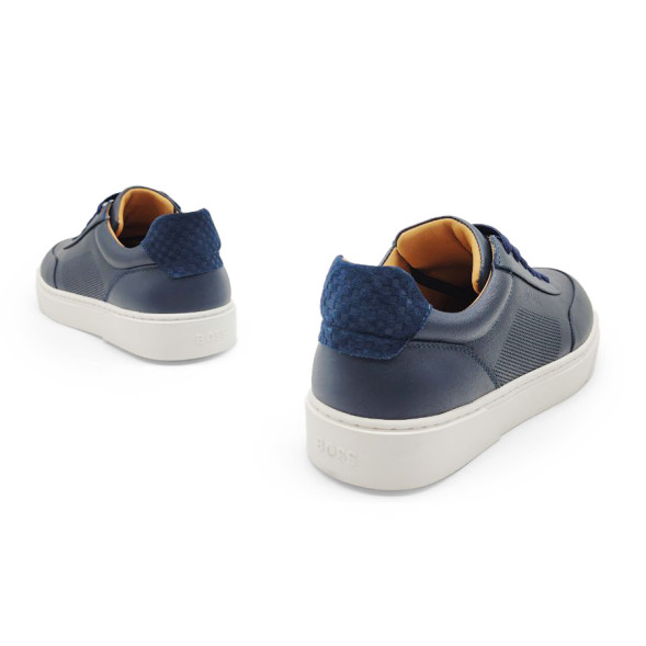 Мужские кроссовки Hugo Boss Lace Slip-On Sneaker Navy