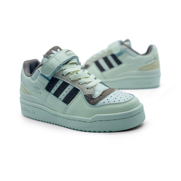 Женские кроссовки Adidas Forum Low Fleece White Beige