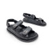 Женские босоножки Chanel Sandals Leaher Black