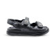 Женские босоножки Chanel Sandals Leaher Black