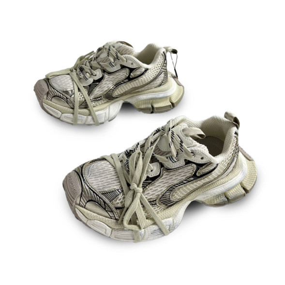 Женские кроссовки Balenciaga 3XL Sneaker Worn-Out WMNS Beige/Silver