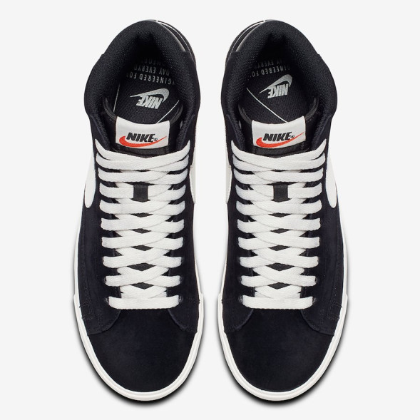 Унисекс кроссовки Nike Blazer Mid Vintage Suede Black