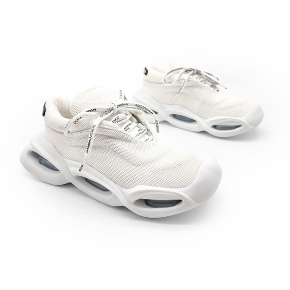 Унисекс кроссовки Dolce &amp; Gabbana Textile Lacing White