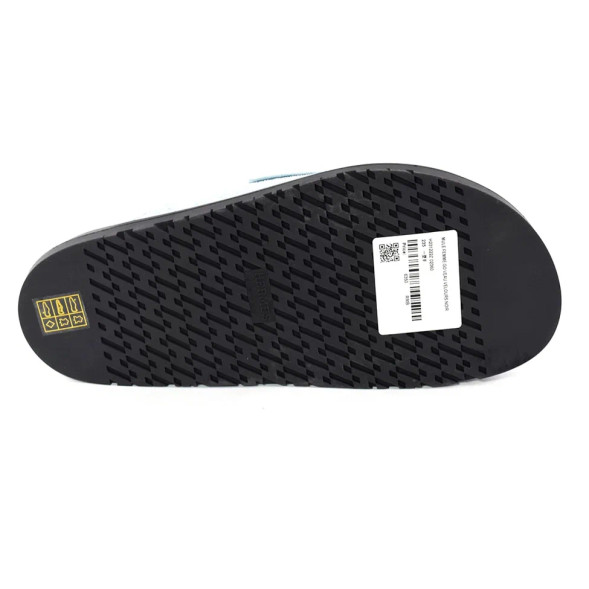 Унисекс тапочки Hermes Slippers Light Blue