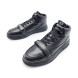 Мужские зимние кроссовки Armani Excahange Winter Leather Black