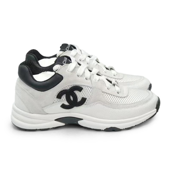 Женские кроссовки Chanel Low Top Trainer White