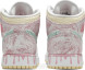 Женские кроссовки Nike Air Jordan 1 Mid SE GS 'Ice Cream'