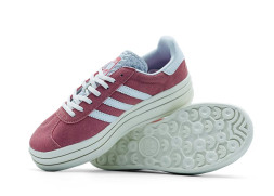 Adidas Gazelle Suede Platform Coral