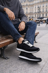 Dolce&Gabbana Suede Sneakers Black