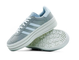 Adidas Gazelle Suede Platform Grey