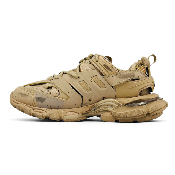 Женские кроссовки Balenciaga Track 3 Graffiti Brown