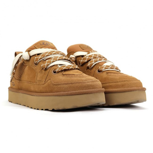 Мужские зимние кроссовки UGG Mens LO Lowmel Chestnut