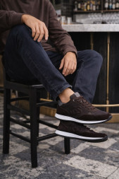 Dolce&Gabbana Suede Sneakers Brown