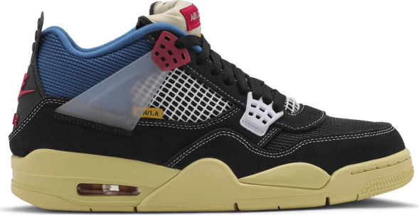 Унисекс кроссовки Nike Union LA x Air Jordan 4 Retro 'Off Noir'