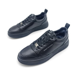 Armani Winter Leather Black