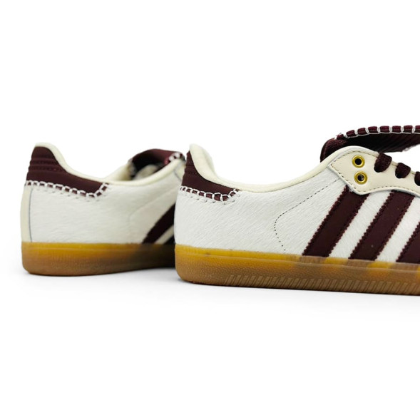 Унисекс кроссовки Adidas Samba Pony Tonal Wales Bonner Cream White Unisex