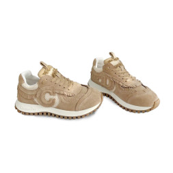 C'est Dior Suede Calfskin/Mesh Beige
