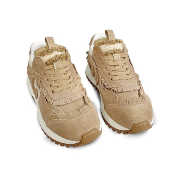 Женские кроссовки C'est Dior Suede Calfskin/Mesh Beige