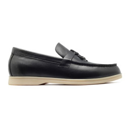 Loro Piana Summer Charms Walk Leather - Black