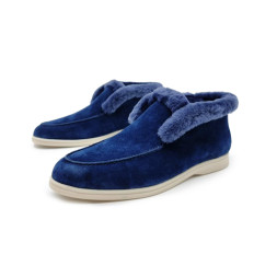 Brunello Cucinelli Suede Blue