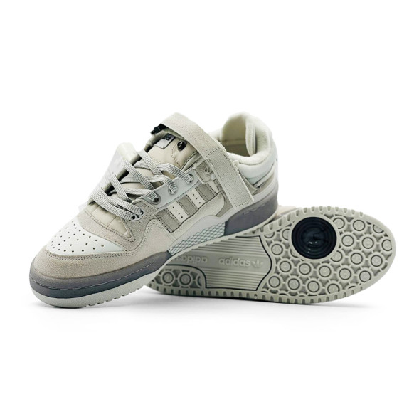 Унисекс кроссовки Adidas Forum Bad Bunny Beige/White