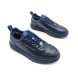 Мужские зимние кроссовки Armani Winter Leather Navy