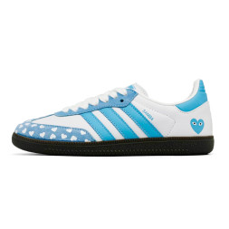 Comme des Garcons x Adidas Samba WMNS White/Blue