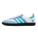 Женские кеды Comme des Garcons x Adidas Samba WMNS White/Blue